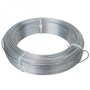 Voir la diapositive 1 : LINXOR Fil de tension en acier galvanisé pour grillage ou autre - 50 m x 2.4mm Ø - Gris
