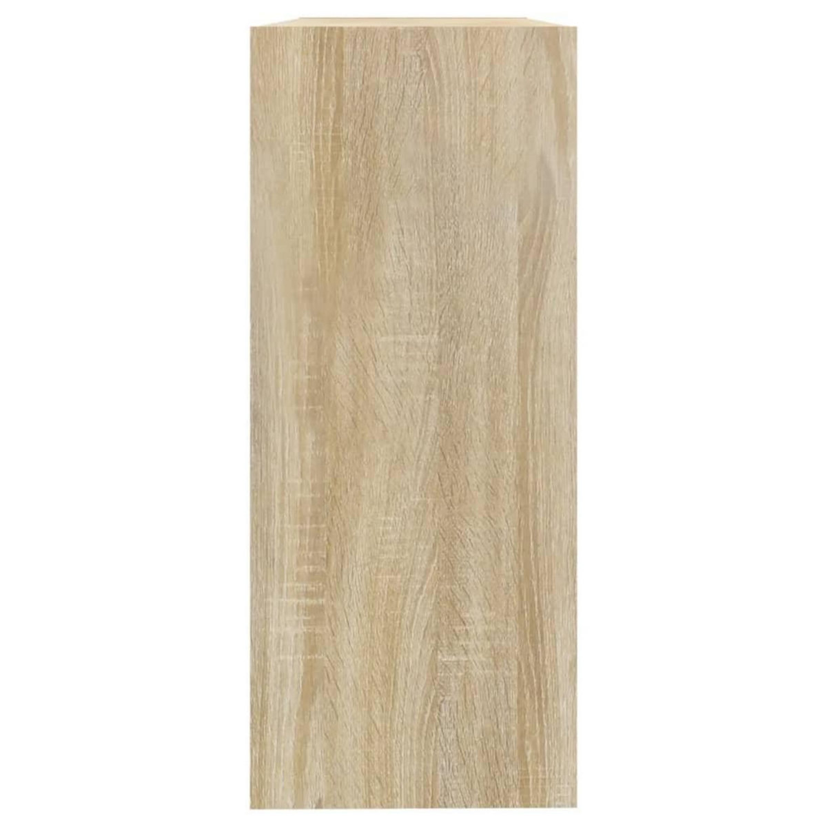 VIDAXL Bibliotheque/Separateur de piece chene sonoma 100x30x72 cm