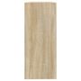 Voir la diapositive 4 : VIDAXL Bibliotheque/Separateur de piece chene sonoma 100x30x72 cm