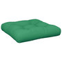 Voir la diapositive 4 : VIDAXL Coussins de palette lot de 2 vert tissu