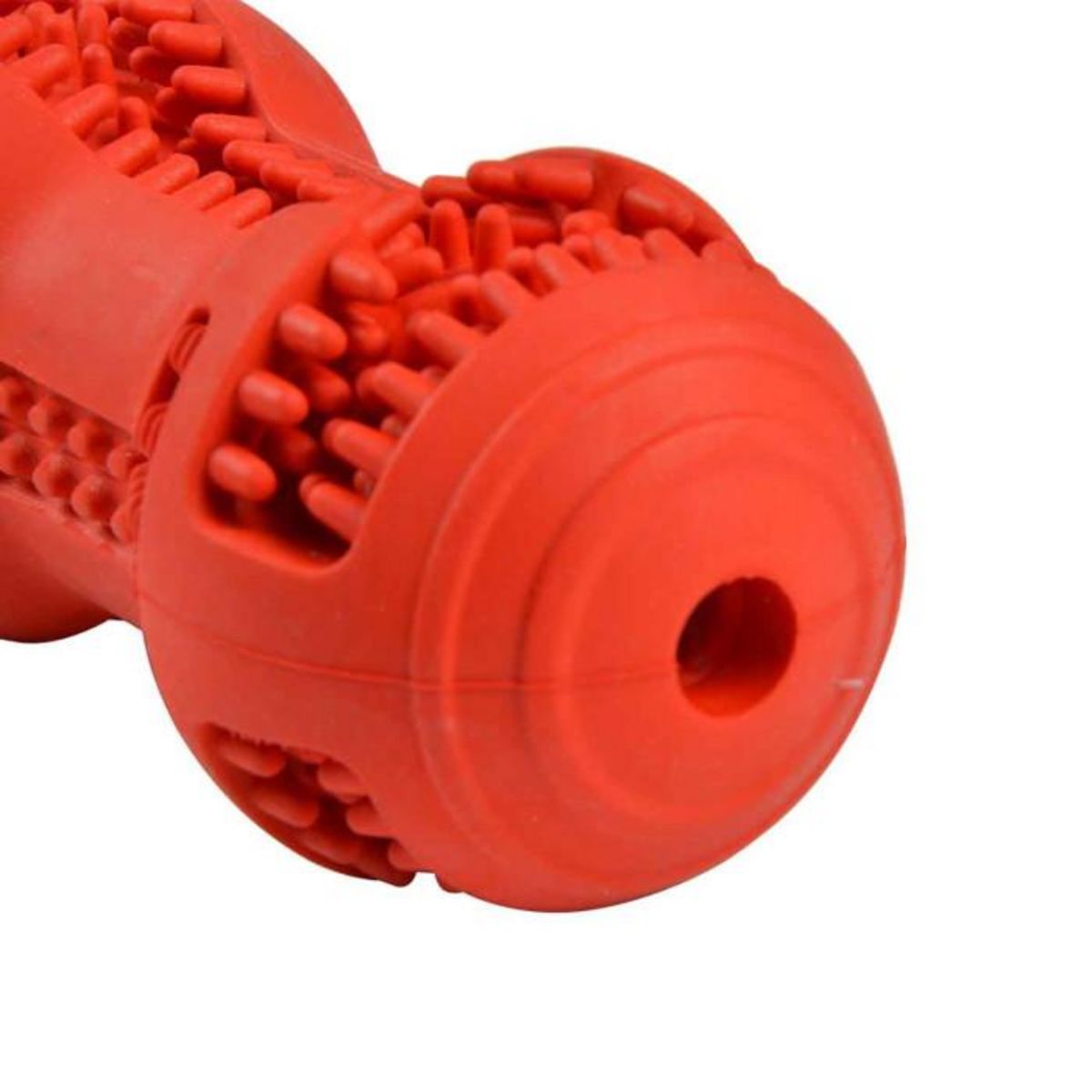 Paris Prix Jouet pour Chien Distributeur  Os  10cm Rouge