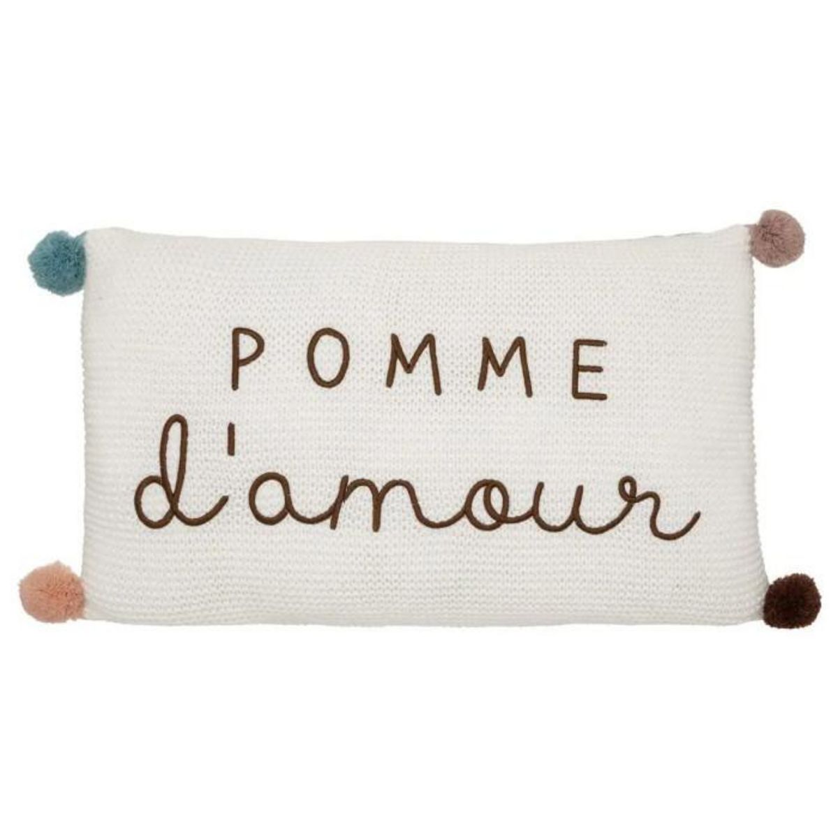Atmosphera Kids Coussin Enfant Déco  Campagne  30x50cm Ivoire