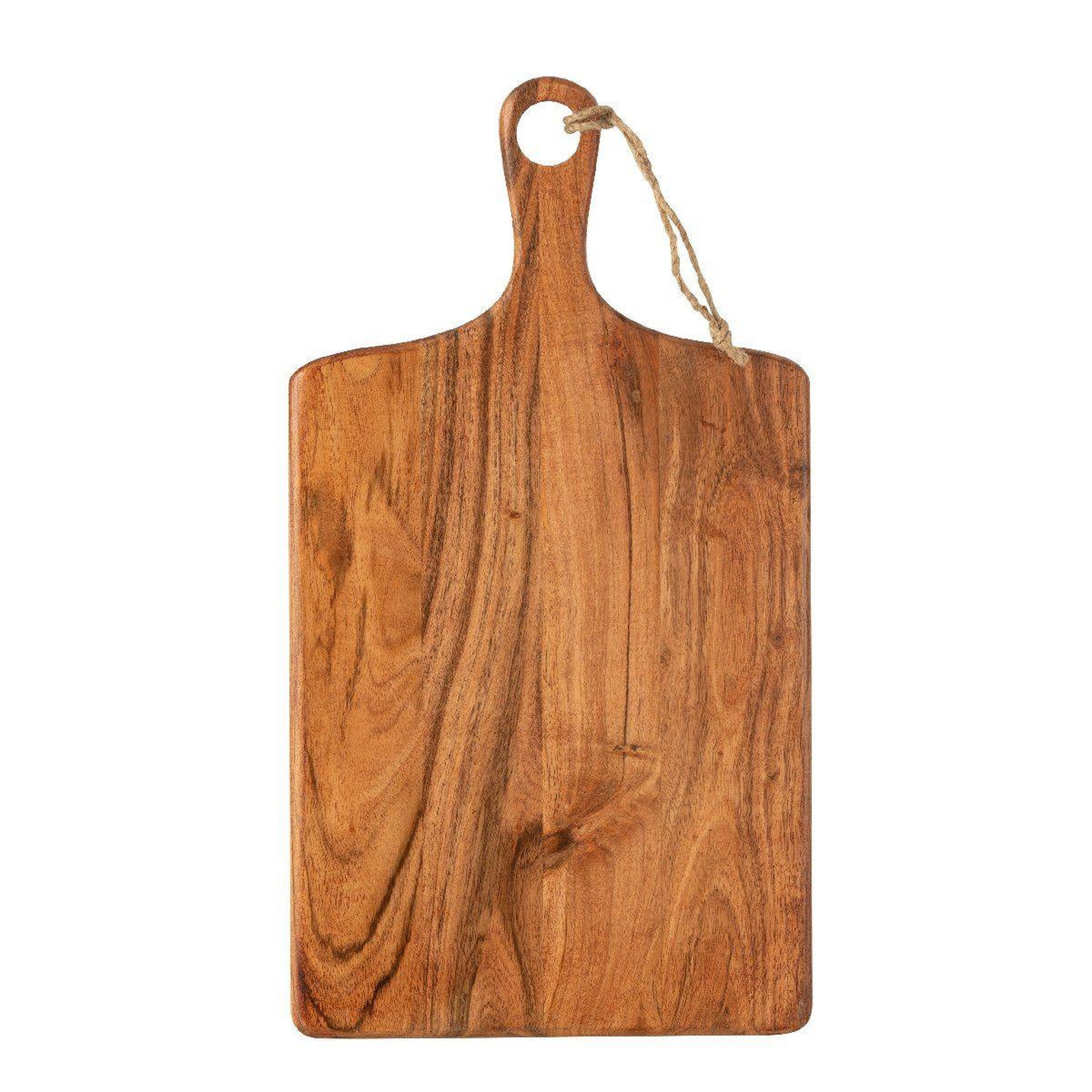 Voir la diapositive 2 : J-LINE Planche à découper  manguier  46cm naturel