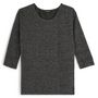 Voir la diapositive 3 : INEXTENSO T-shirt manches 3/4 noir femme