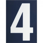 NOVAP Chiffre 4 en plastique