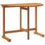 Voir la diapositive 2 : VIDAXL Table pliable de balcon 90x60x72 cm bois d'acacia solide