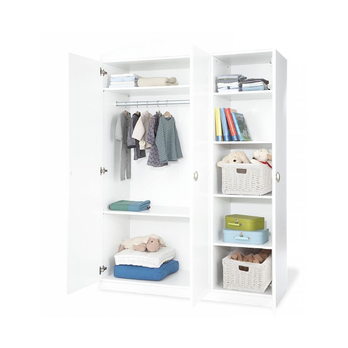 Pinolino Armoire  Laura Grande L 135 x P 54 x H 191