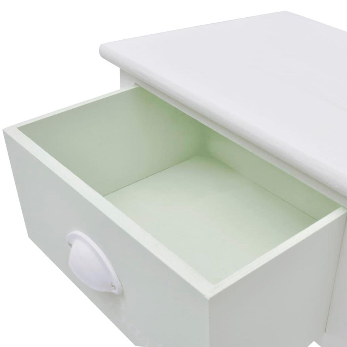 VIDAXL Table de chevet en style français 2 pcs Bois