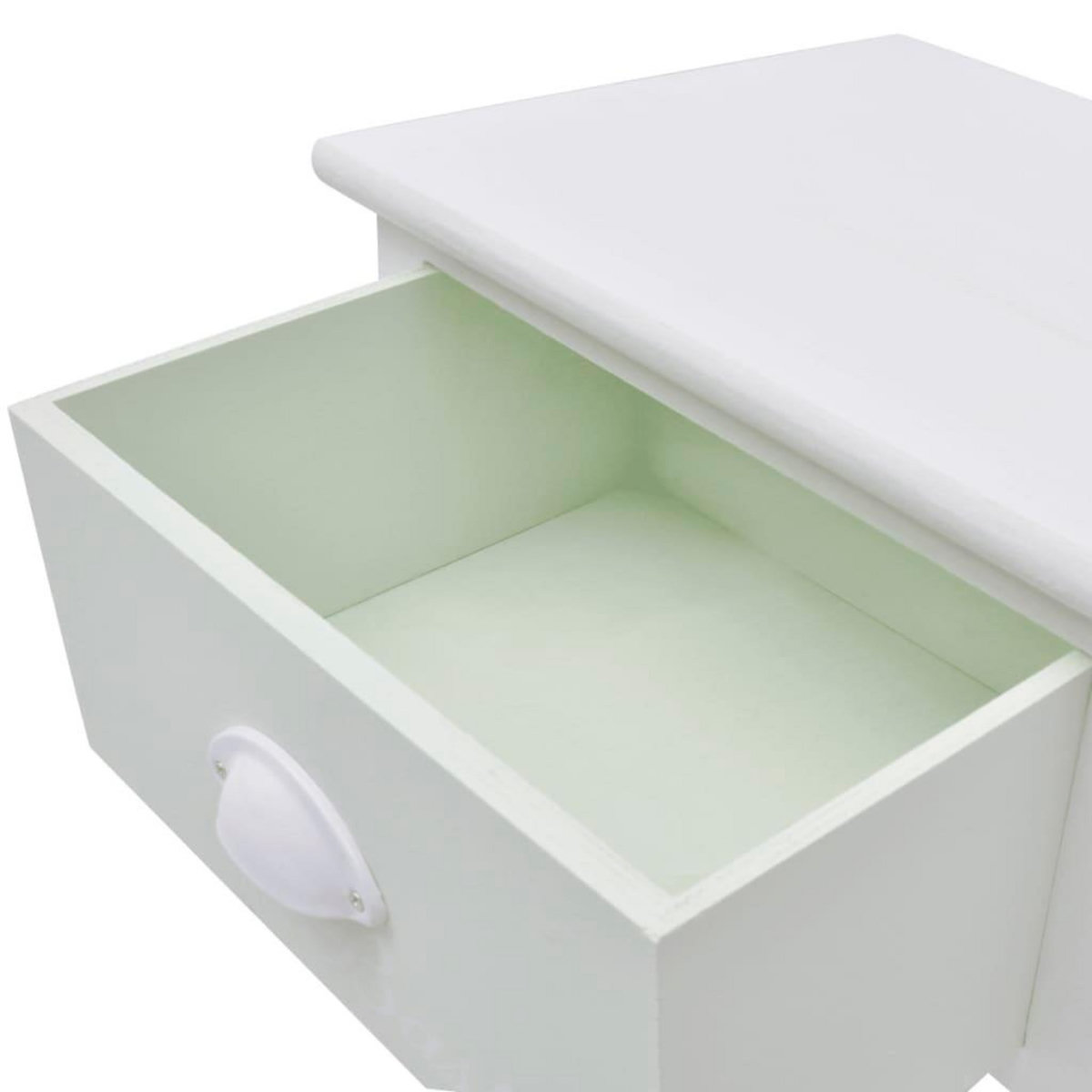 VIDAXL Table de chevet en style français 2 pcs Bois