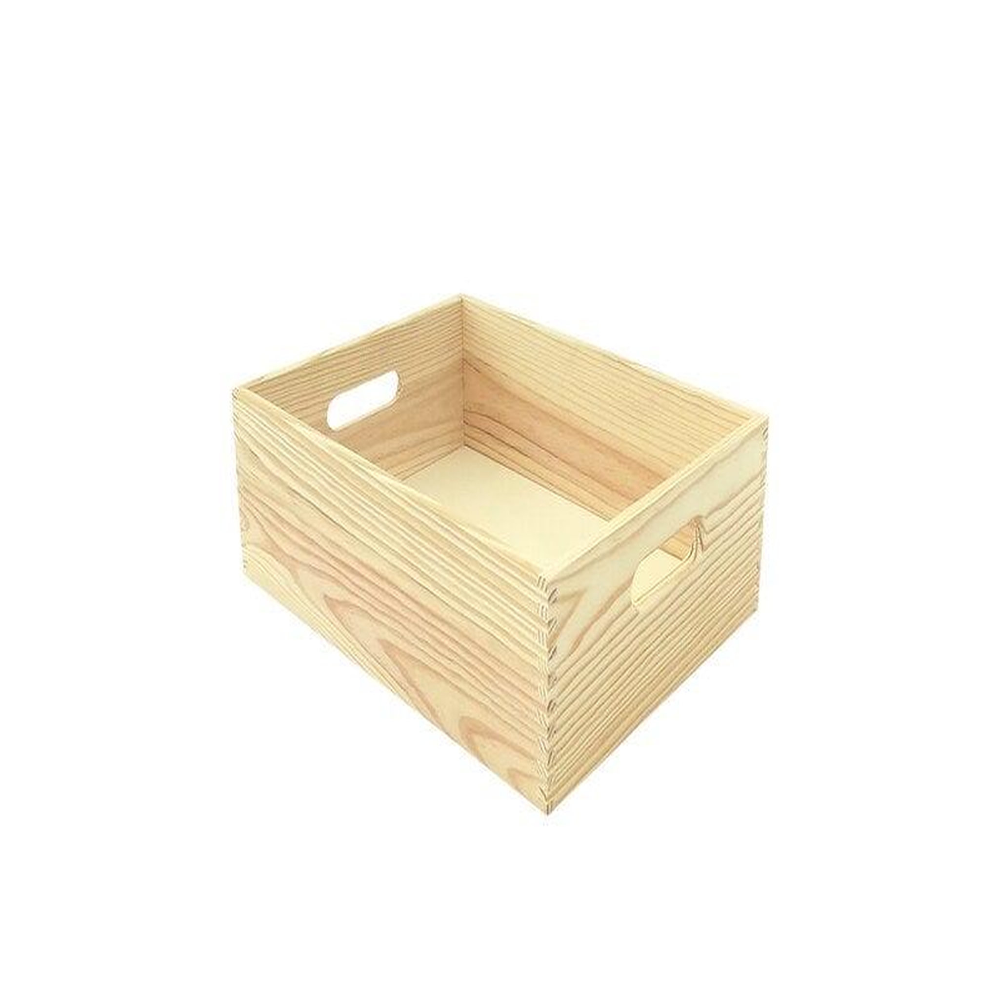 CENTRALE BRICO Caisse pin brut 40x30x15 cm
