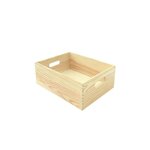 CENTRALE BRICO Caisse pin brut 40x30x15 cm