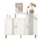 MERAX Meuble à chaussures 12 paires blanc panneaux de particules