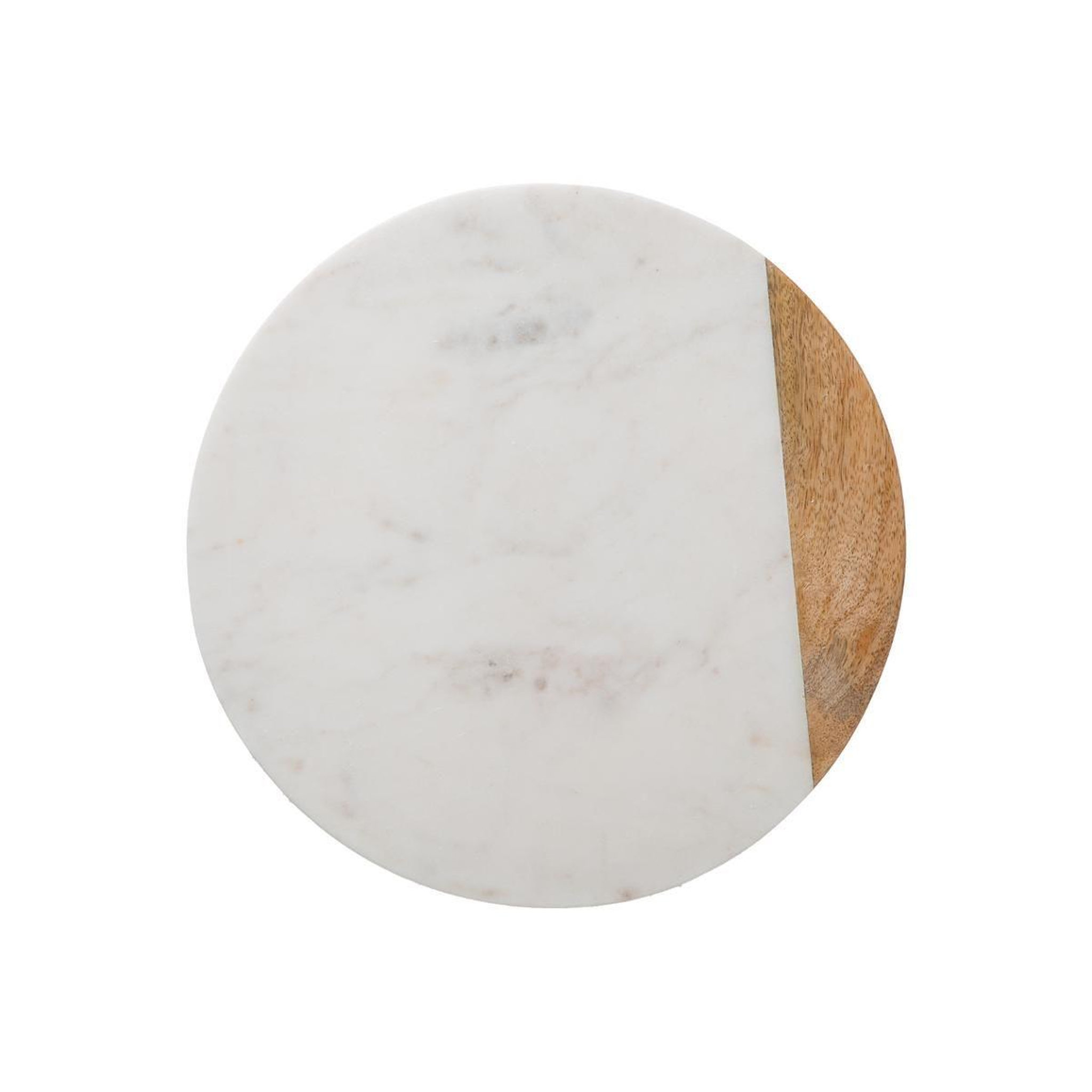 Voir la diapositive 2 : SECRET DE GOURMET Plateau tournant design  geom  30cm blanc