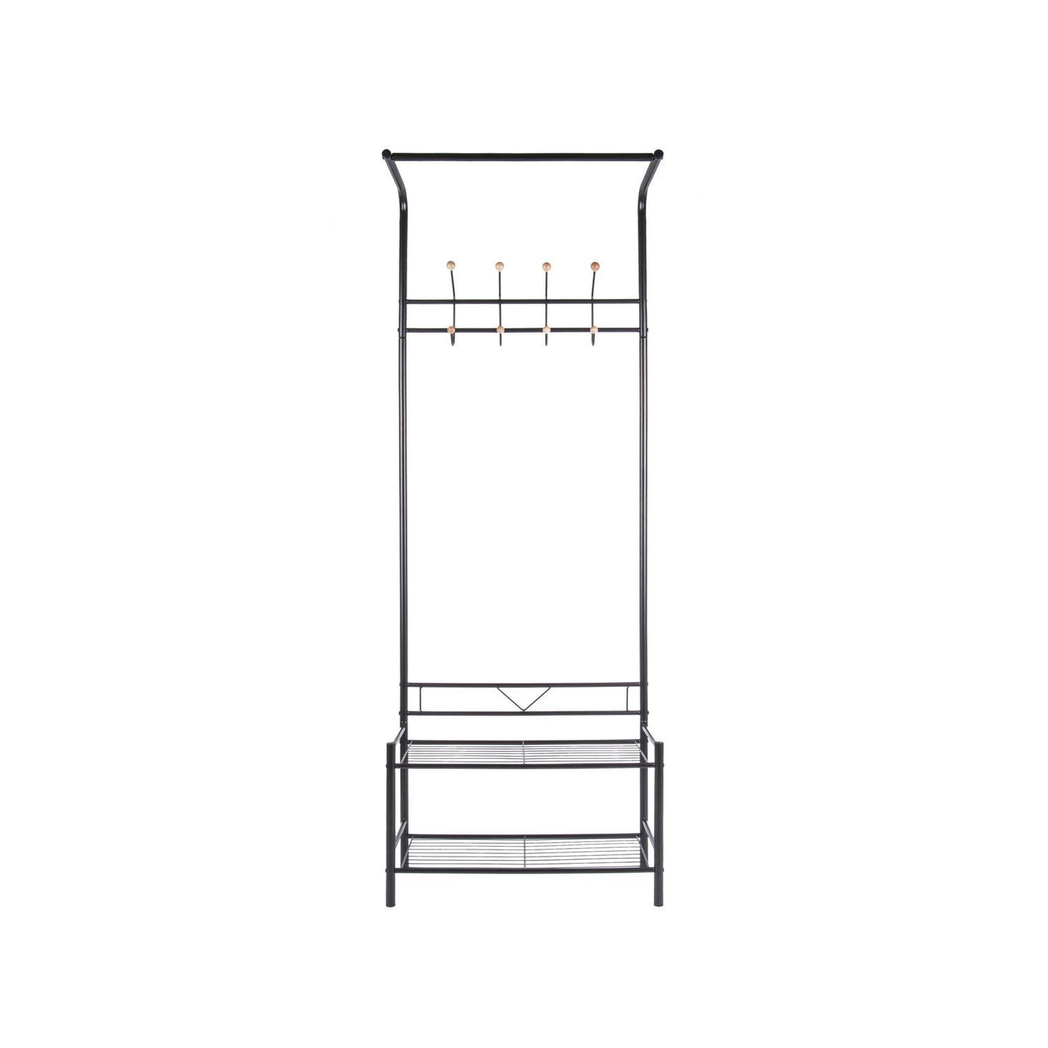 Voir la diapositive 2 : Leitmotiv Porte manteau design industriel Saturnus