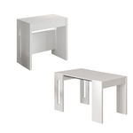 Habitat et Jardin Table repas extensible en bois  Nivo  - 80 x 44 x 76 cm - Blanc