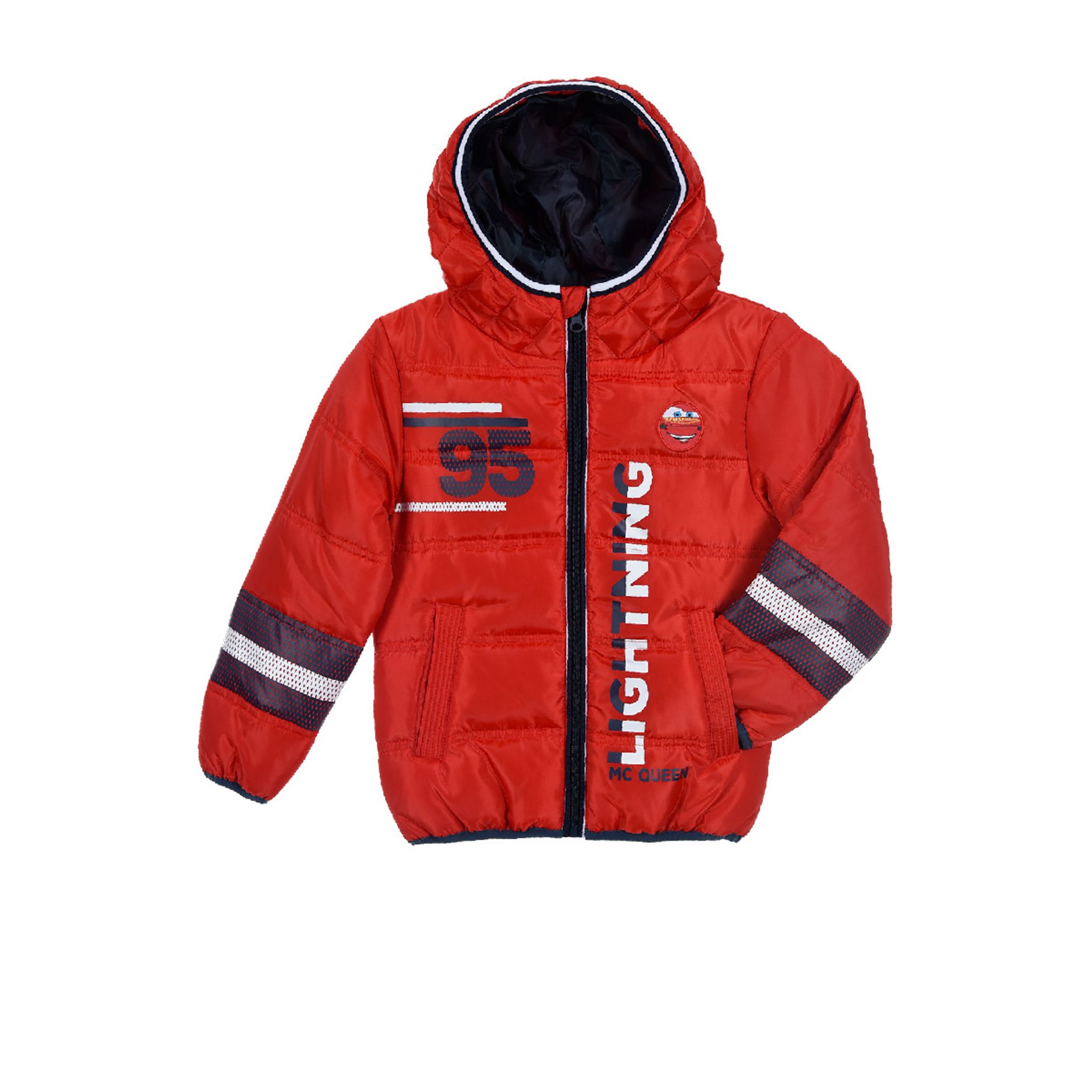 Doudoune Cars Jeans - Taille 16 Ans - Bleu Marine, Blanc, Jaune - Occasion