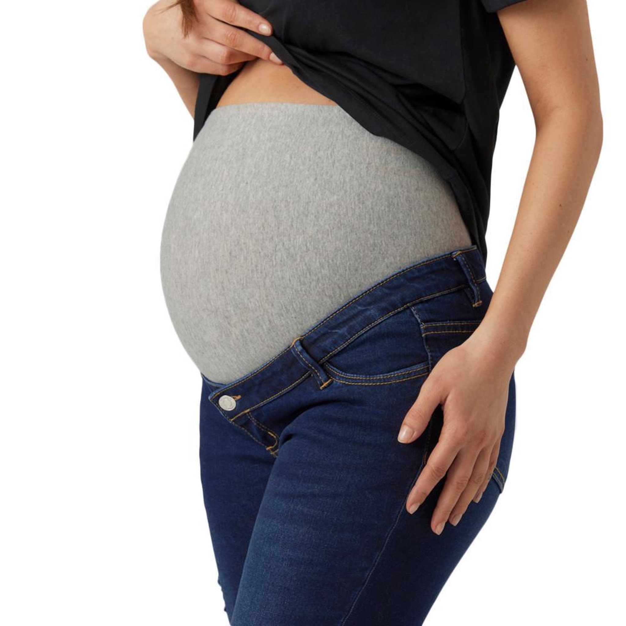 Voir la diapositive 3 : VERO MODA MATERNITY Jean de Grossesse Skinny Bleu Femme Vero Moda Marternity Pband