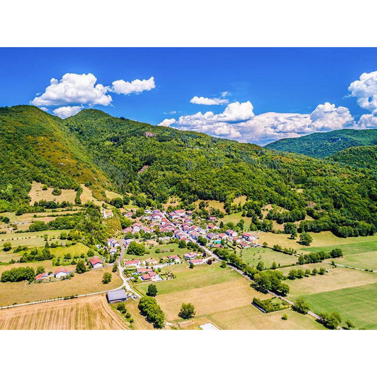 Smartbox Vol en montgolfière au-dessus de la frontière suisse - Coffret Cadeau Sport & Aventure