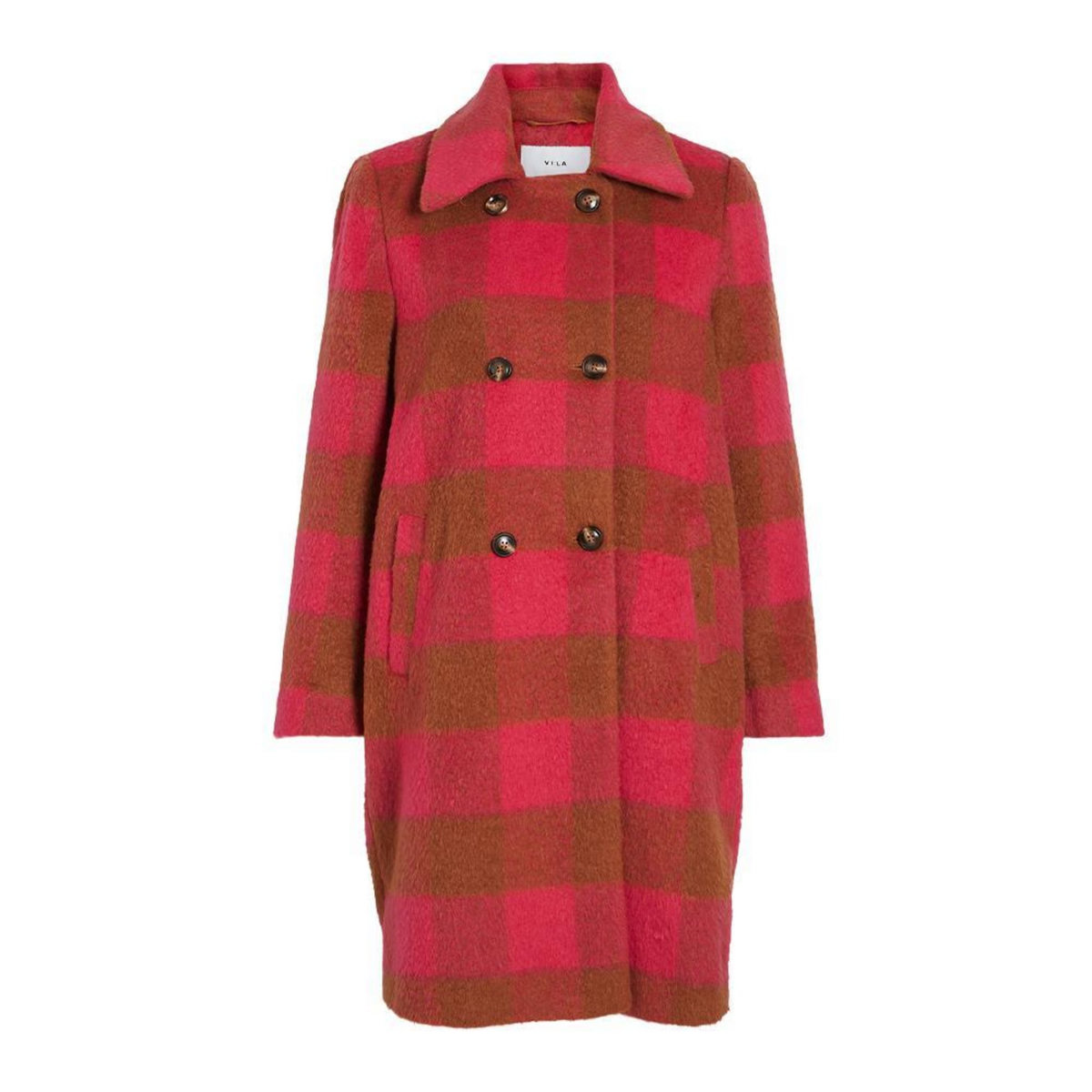 Vila Manteaux /Orange Femme Vila Orta
