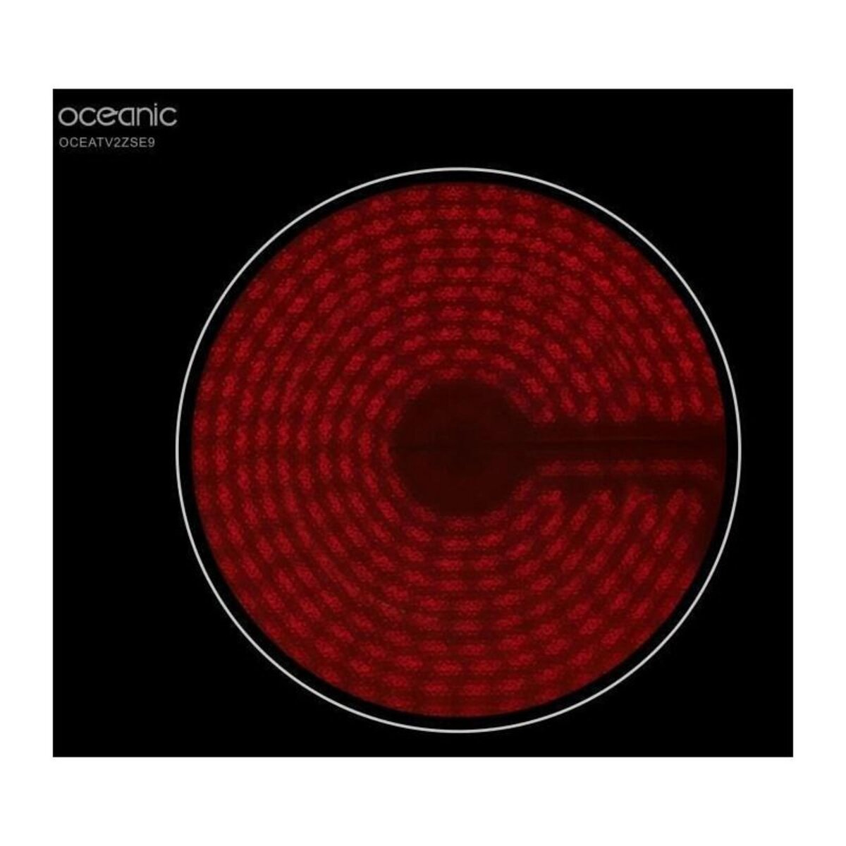 OCEANIC Plaque vitrocéramique OCEANIC 2900W 29cm, OCEATV2ZSE9