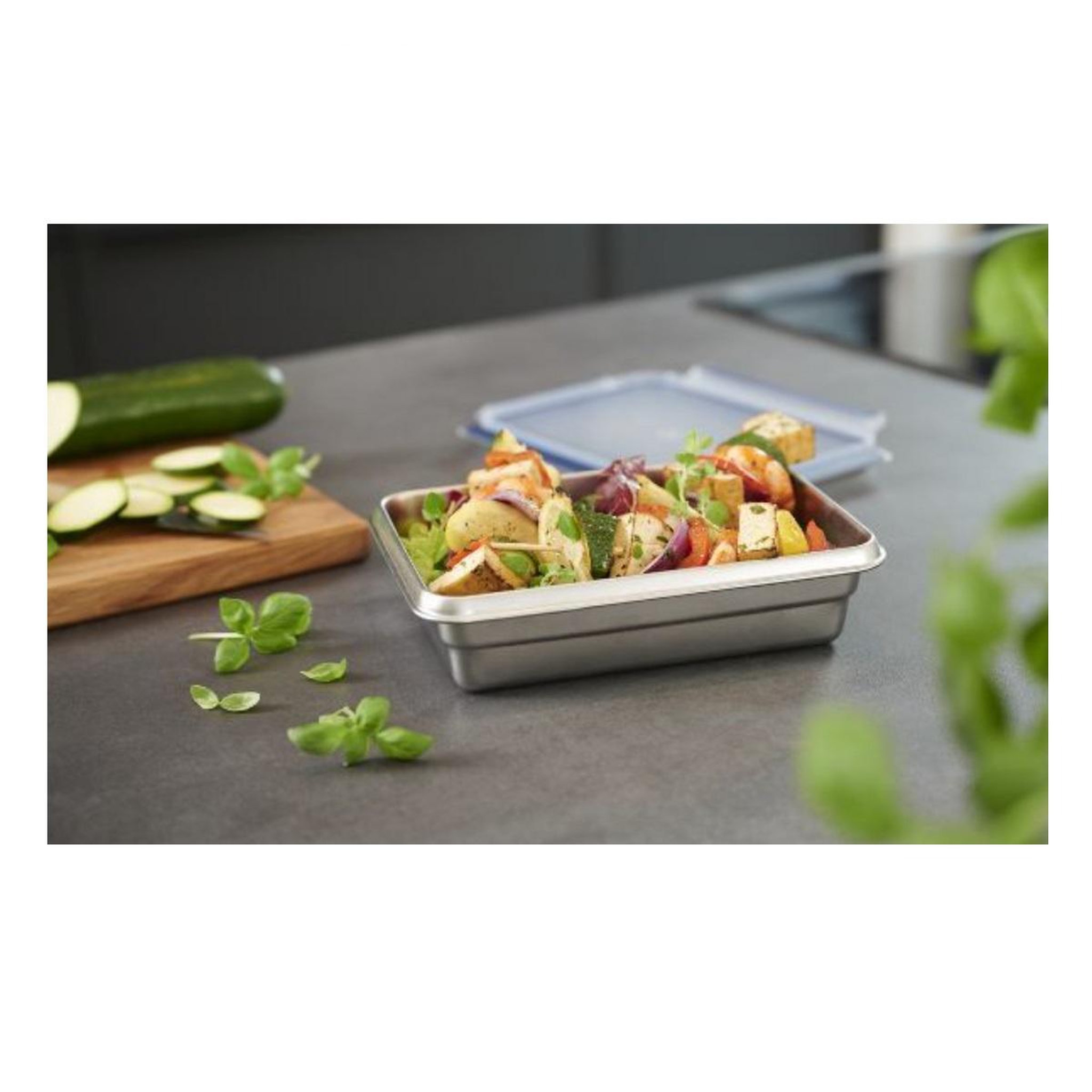 Voir la diapositive 2 : EMSA Boîte alimentaire 1.2l inox - n1150500