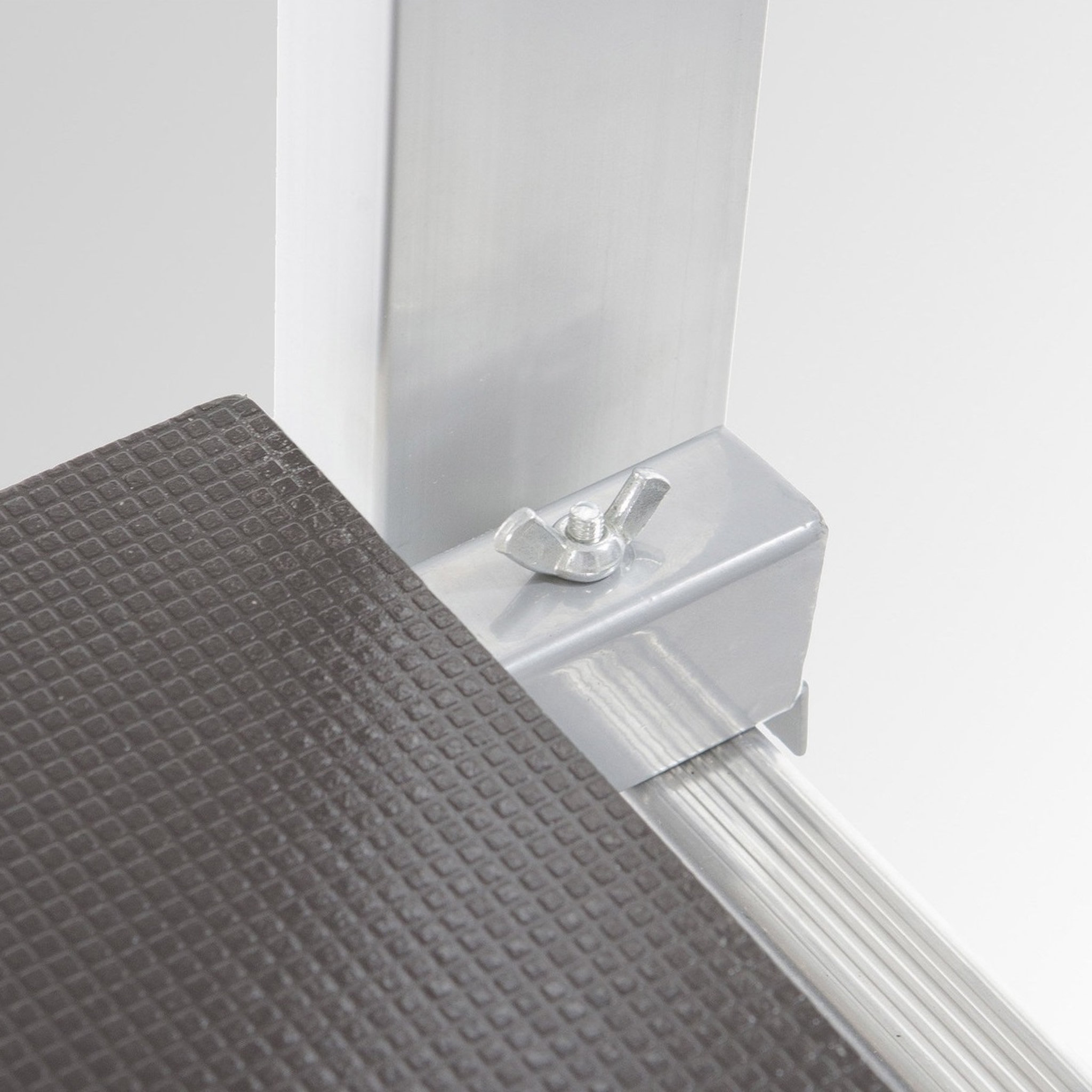 Voir la diapositive 5 : HAILO Echafaudage roulant d'escalier 3m en aluminium - HOBBYSTEP H3