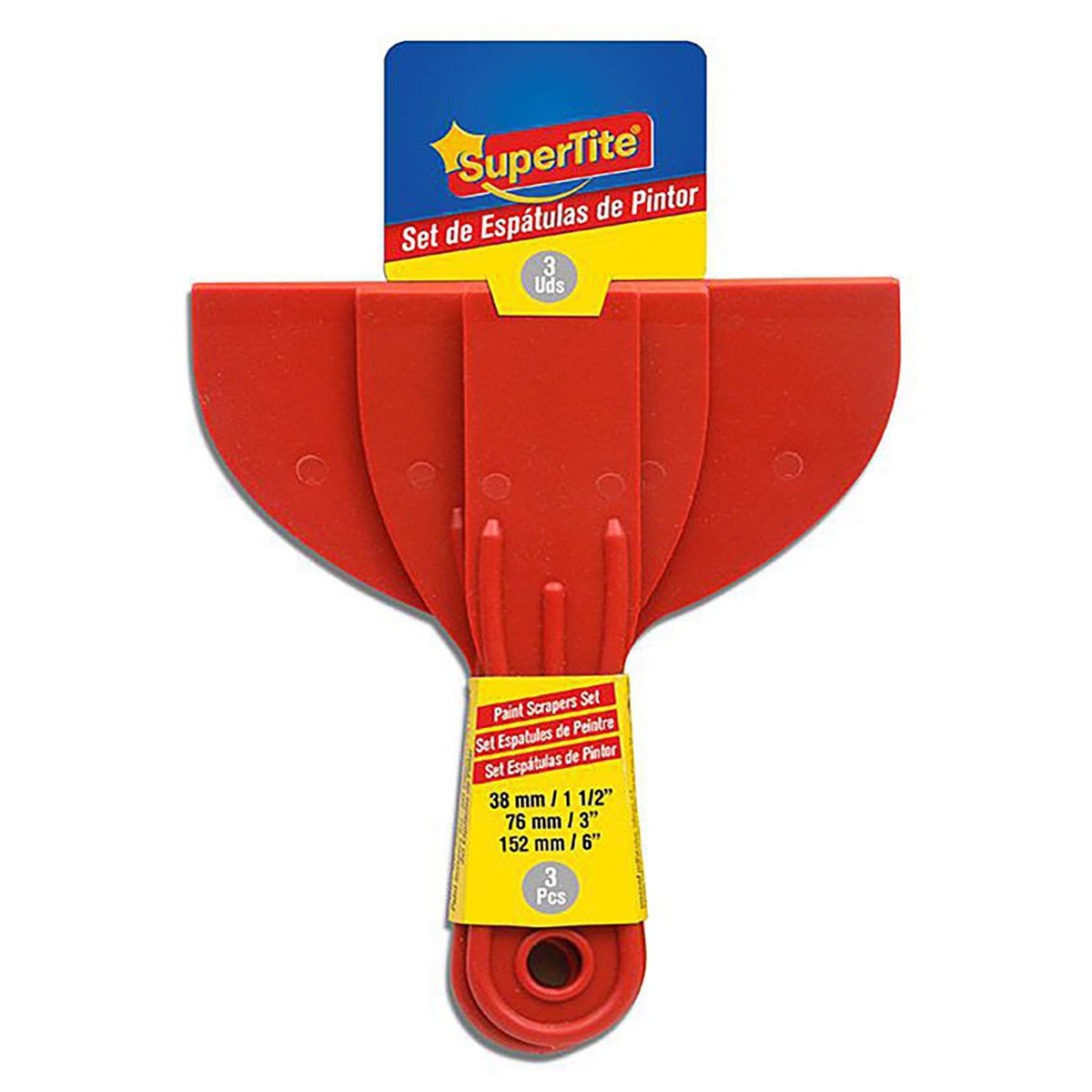SUPERTITE Lot de spatules Supertite en PVC
