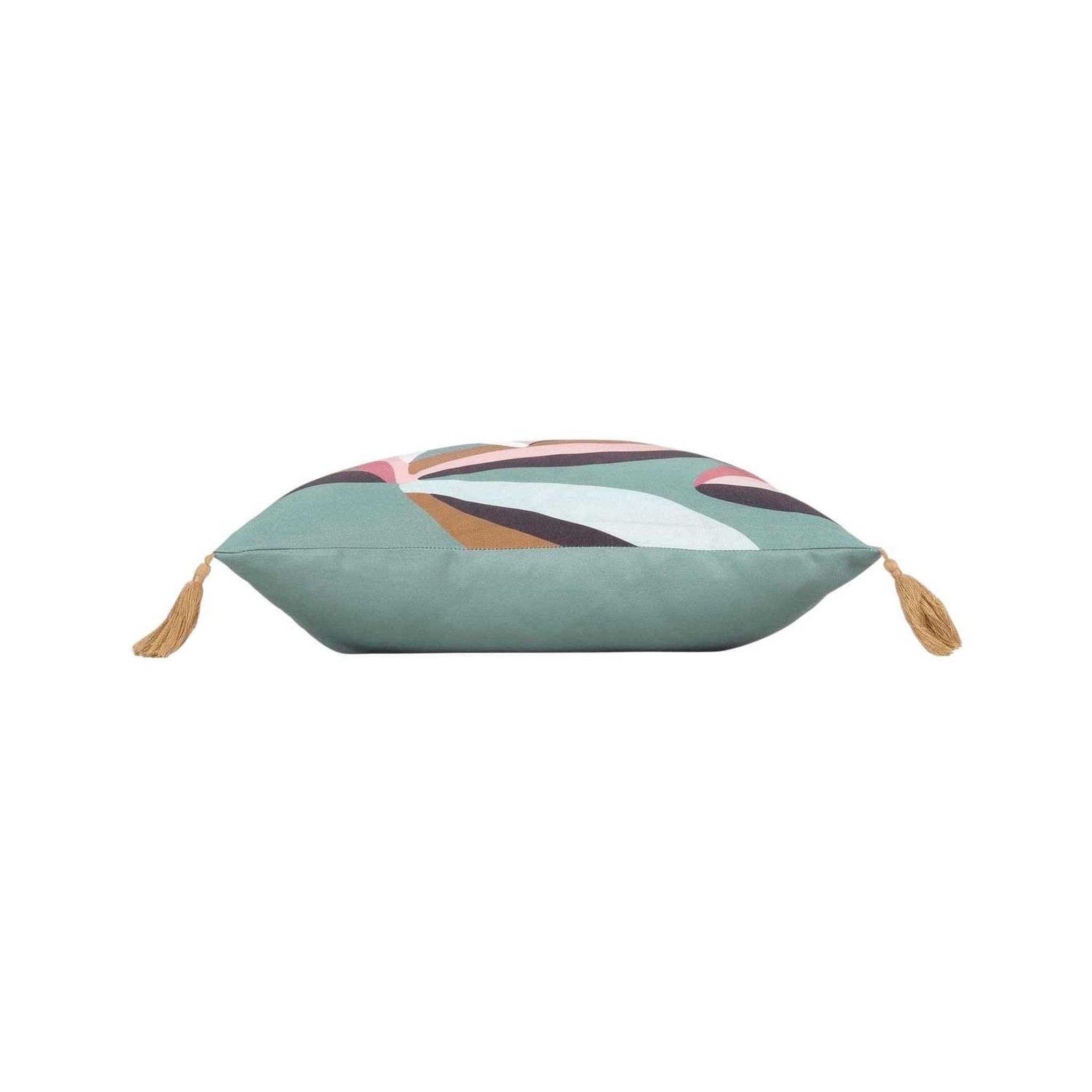 Voir la diapositive 2 : Douceur d'Intérieur Coussin DANIA - Polyester imprimé - 40 x 40 cm - Multicolore