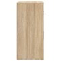 Voir la diapositive 5 : VIDAXL Buffet Chene sonoma 80x33x70 cm Bois d'ingenierie