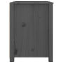 Voir la diapositive 5 : VIDAXL Armoire laterale Gris 100x40x54 cm Bois de pin massif