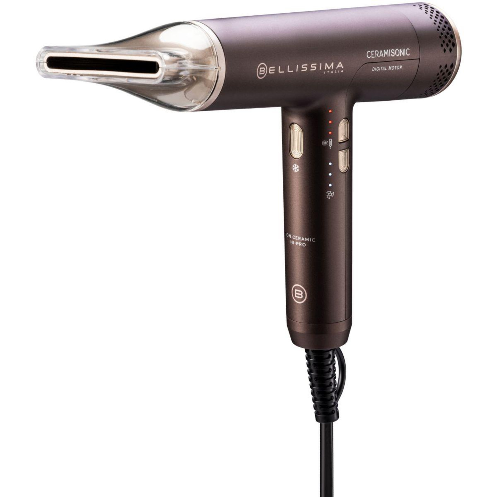 Voir la diapositive 2 : BELLISSIMA Sèche cheveux professionnel numerique ceramisonic
