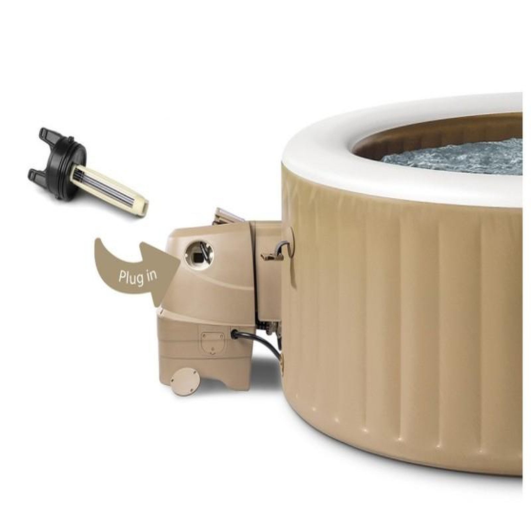 Voir la diapositive 4 : INTEX Kit stérilisation au sel pour spa gonflable - Intex