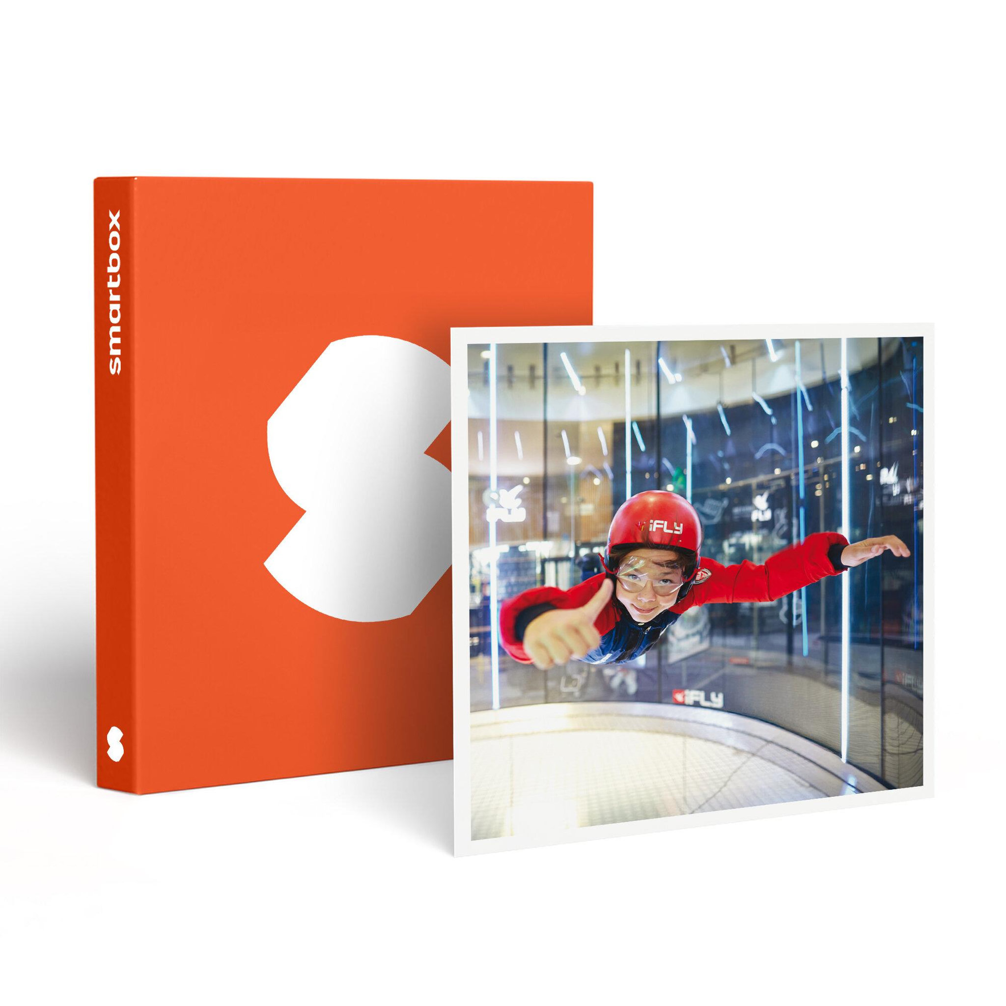 Smartbox 2 vols en chute libre indoor et 1 vol immersif en 4d avec ifly lyon - coffret cadeau sport & aventure