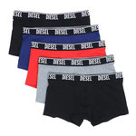 DIESEL Boxers Gris//Rouge Homme Diesel Shawnfivepack. Coloris disponibles : Noir