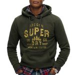 SUPERDRY Sweat Olive Homme Superdry Work. Coloris disponibles : Vert