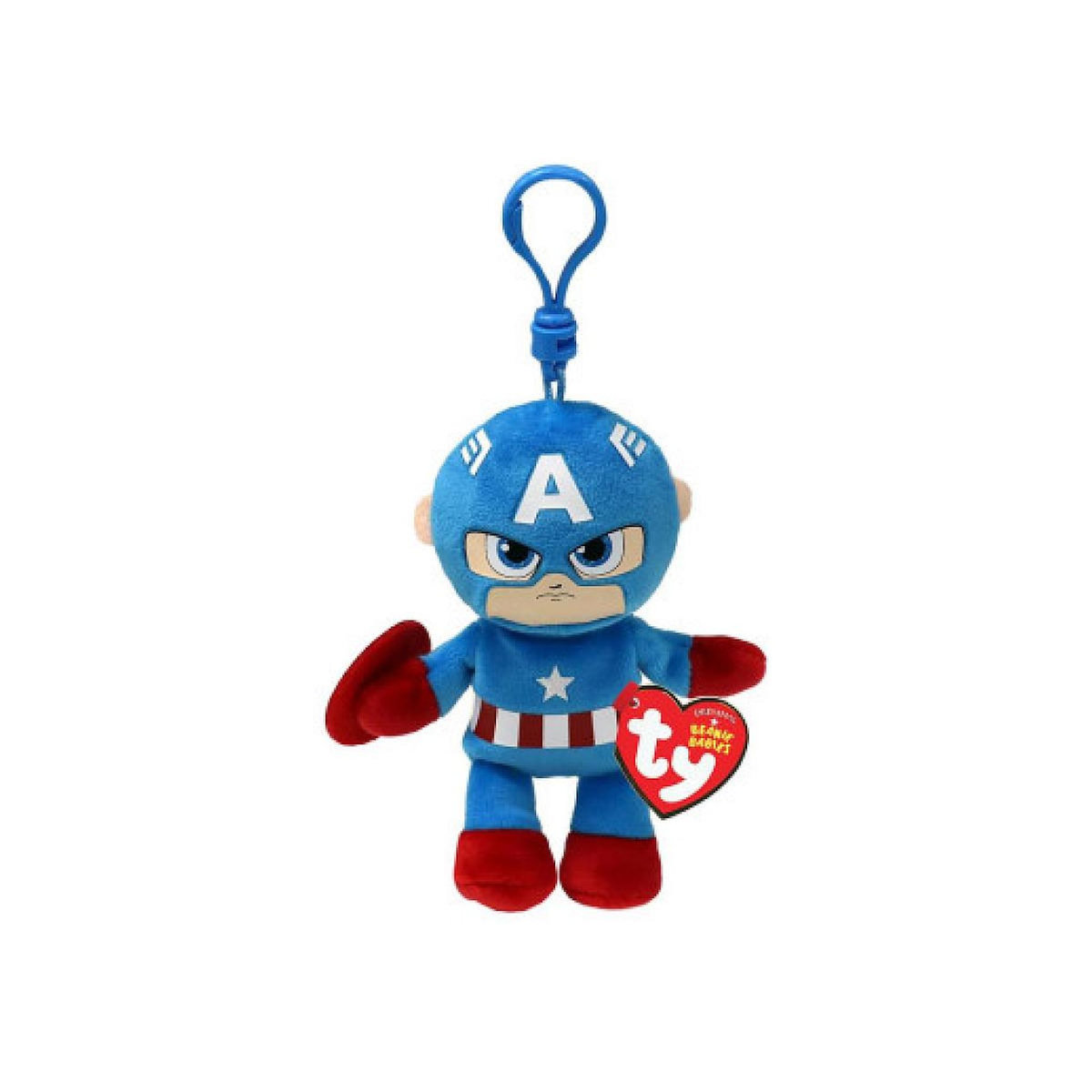 Ty Marvel soft clip - Captain America
