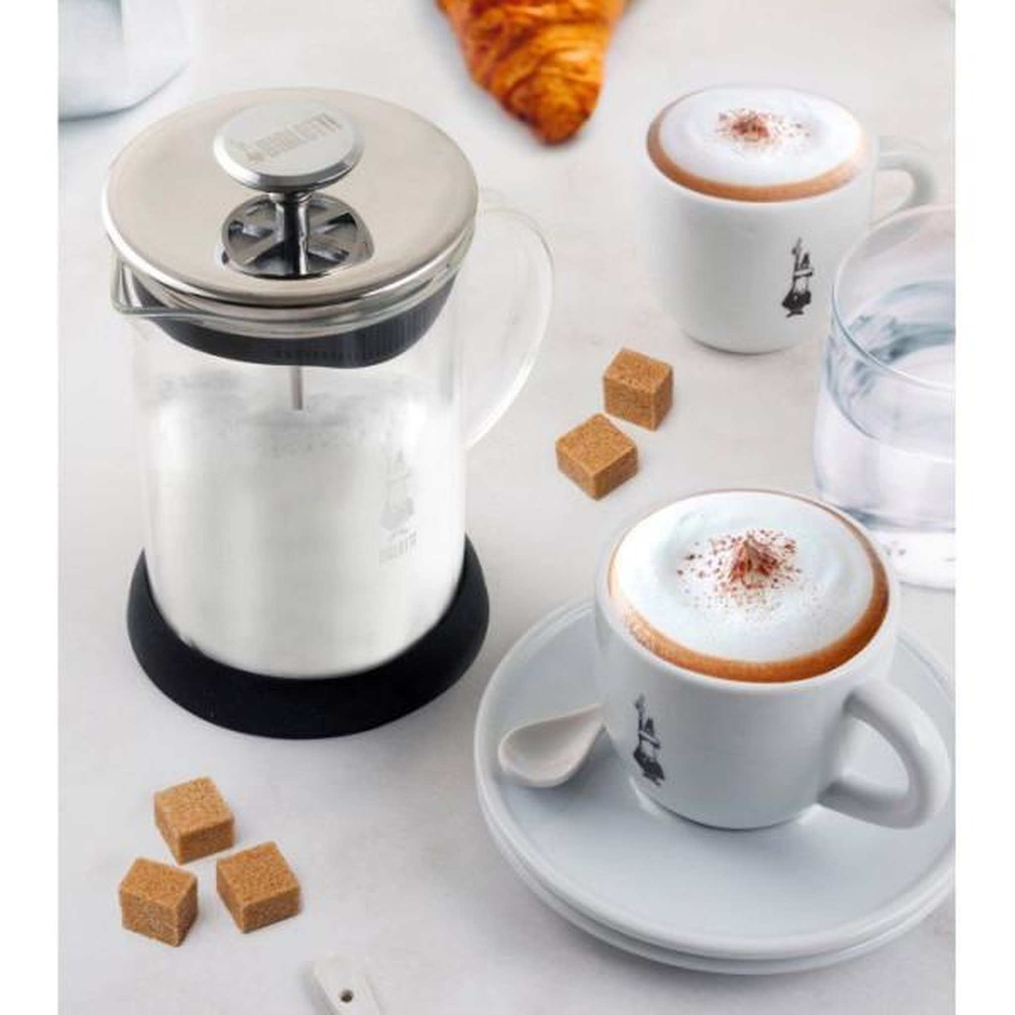 Voir la diapositive 3 : BIALETTI Mousseur a lait - BIALETTI - CAPPUCCINATORE GLASS - 330 ml - Verre