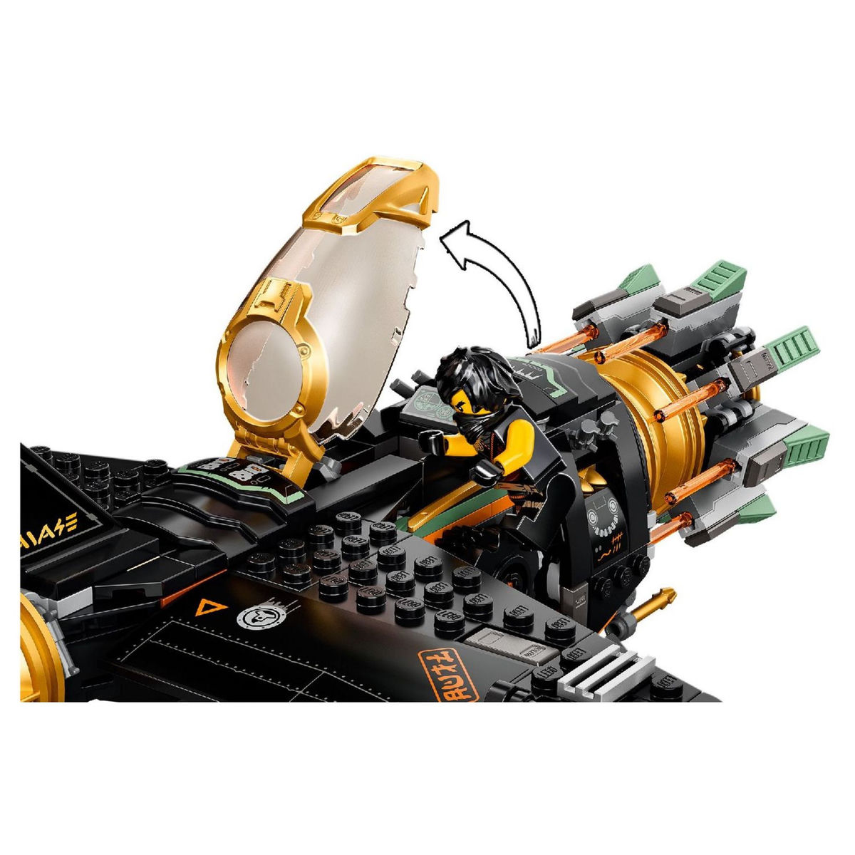 LEGO Ninjago 71736 Le jet multi-missiles