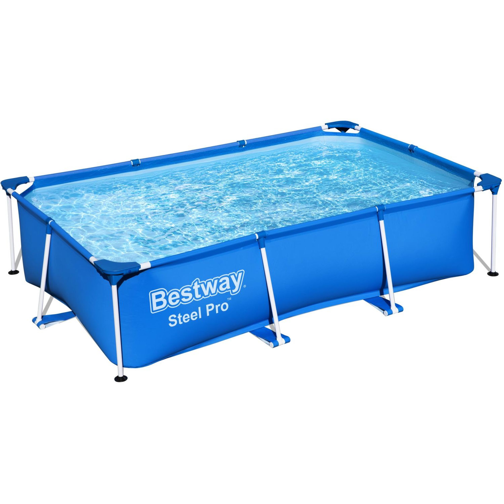 Voir la diapositive 8 : BESTWAY Piscine tubulaire rectangulaire - 259x170x61cm - STEEL MAX™