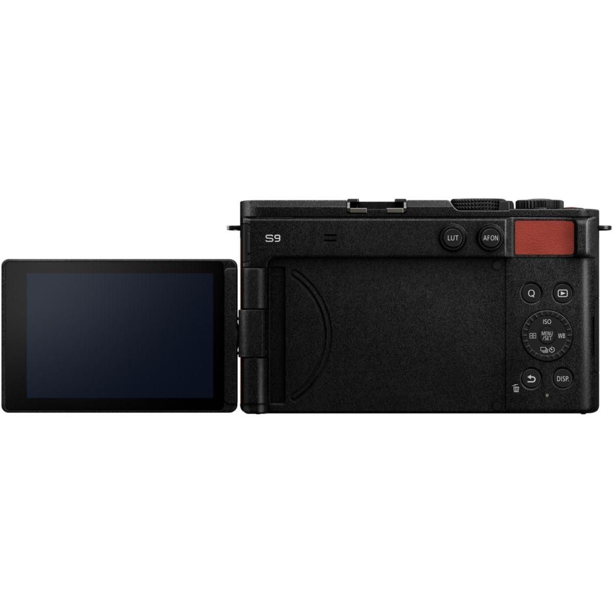 PANASONIC Appareil photo Hybride FULL FRAME Lumix S9 ROUGE Boitier seul