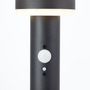 Voir la diapositive 3 : BRILLIANT Potelet extérieur - BRILLIANT - GARVINA - LED et solaire - Détecteur de mouvement - Acier inoxydable et plastique - 4 W - Noir
