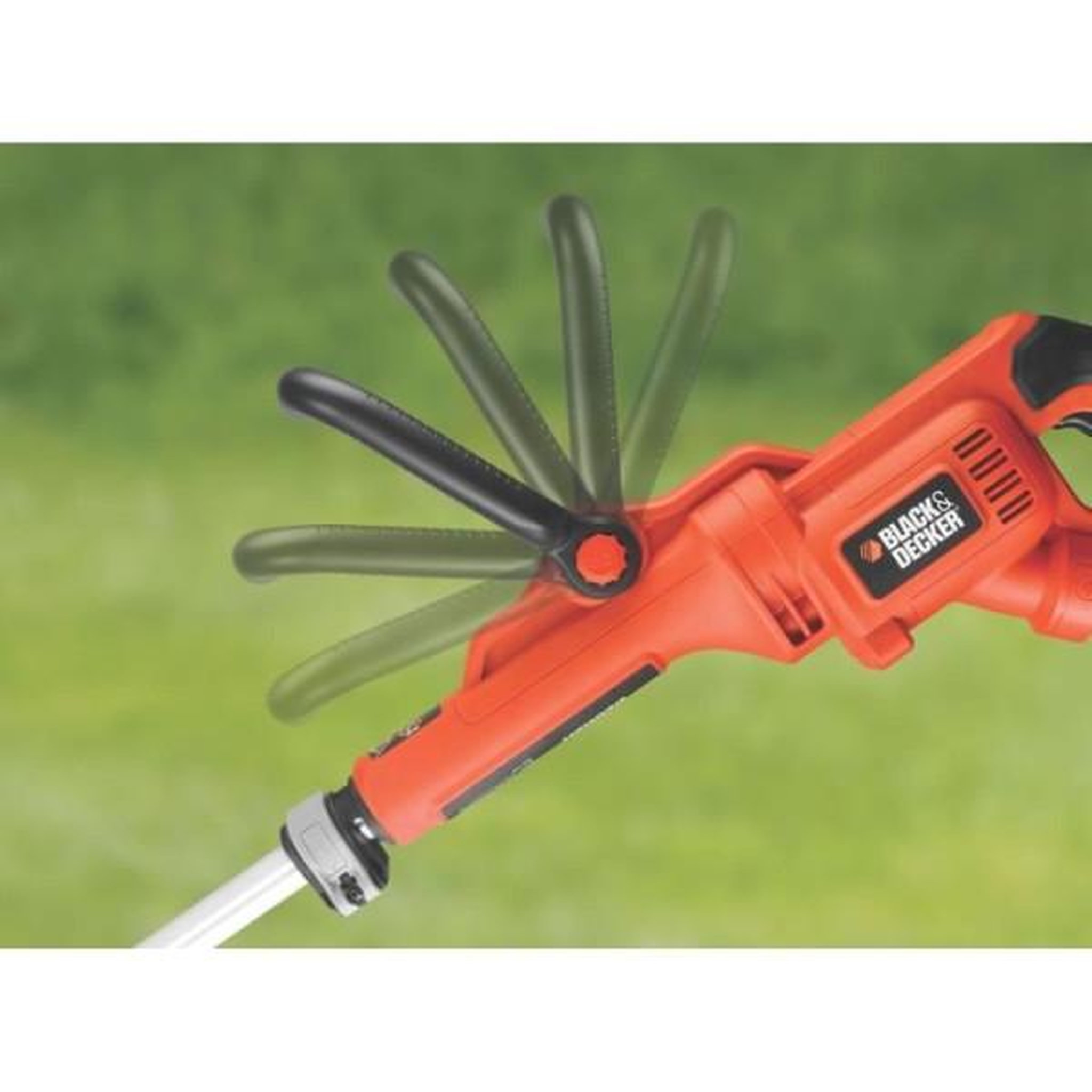 Voir la diapositive 5 : Black et Decker Coupe-bordure électrique BLACK+DECKER - GL7033 - 700W - 33 cm