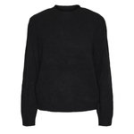 Pieces Pull Noir Femme Pieces Emma. Coloris disponibles : Noir