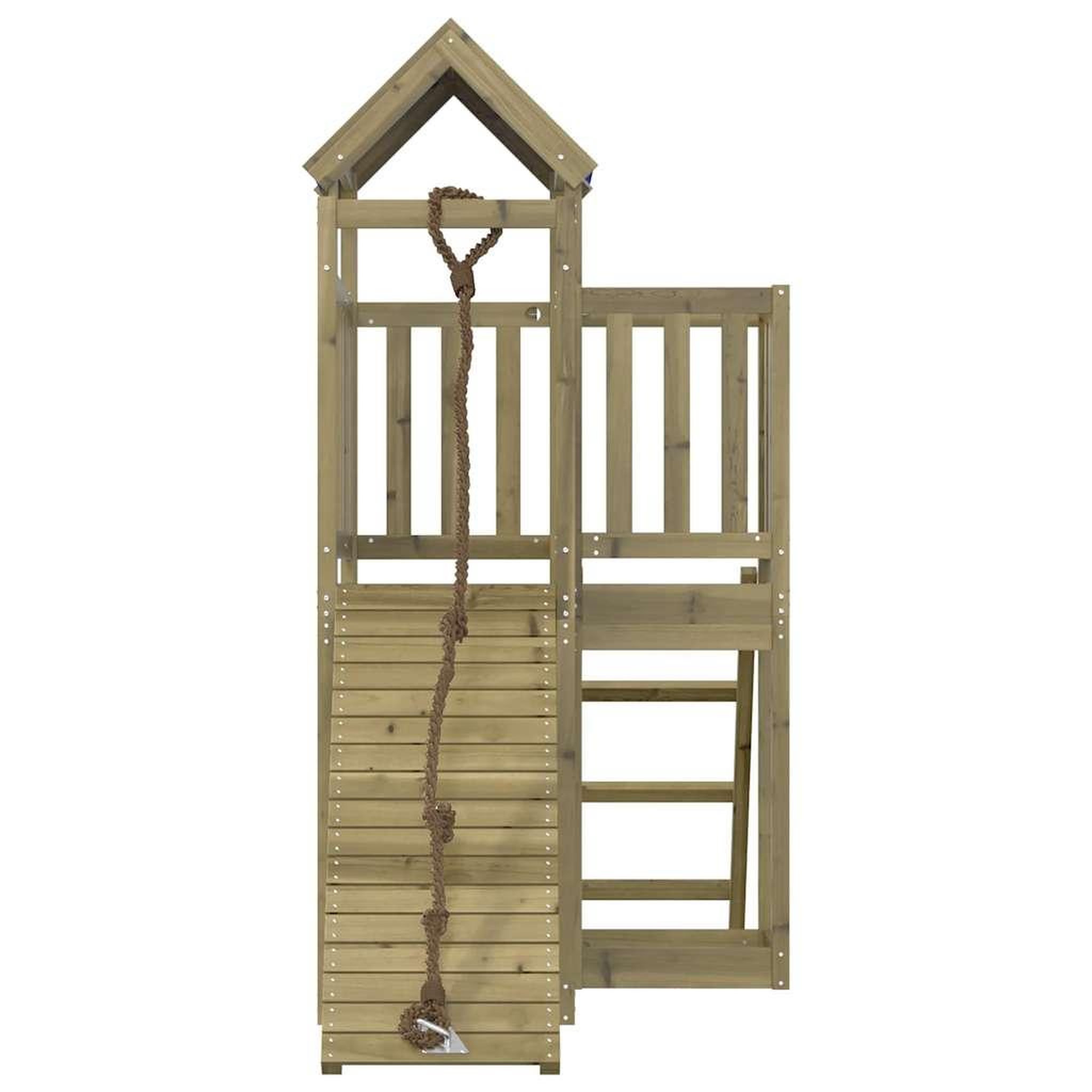 Voir la diapositive 3 : VIDAXL Aire de jeux d'exterieur bois de pin impregne