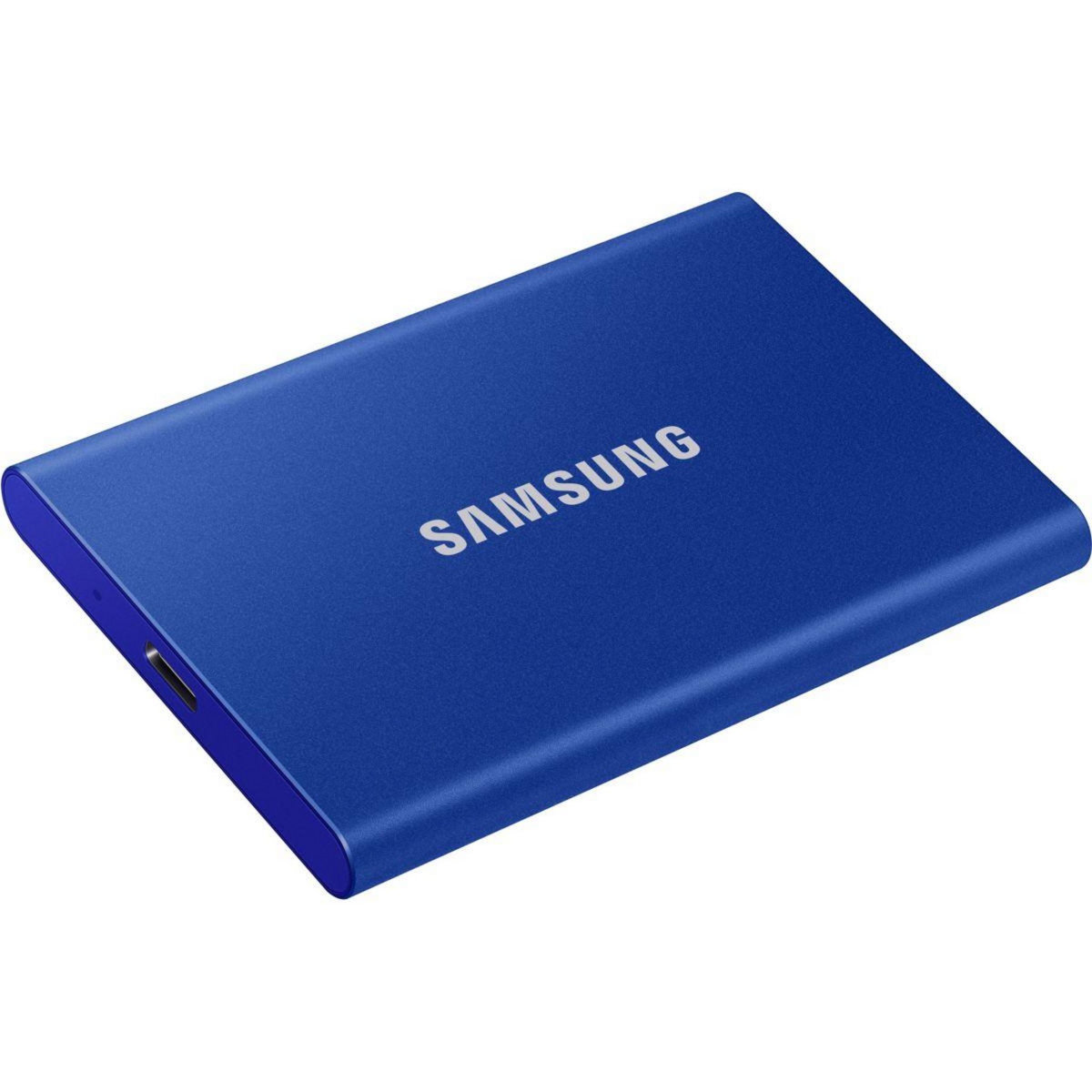 Samsung Disque dur SSD externe Pack T7 1 To bleu + housse