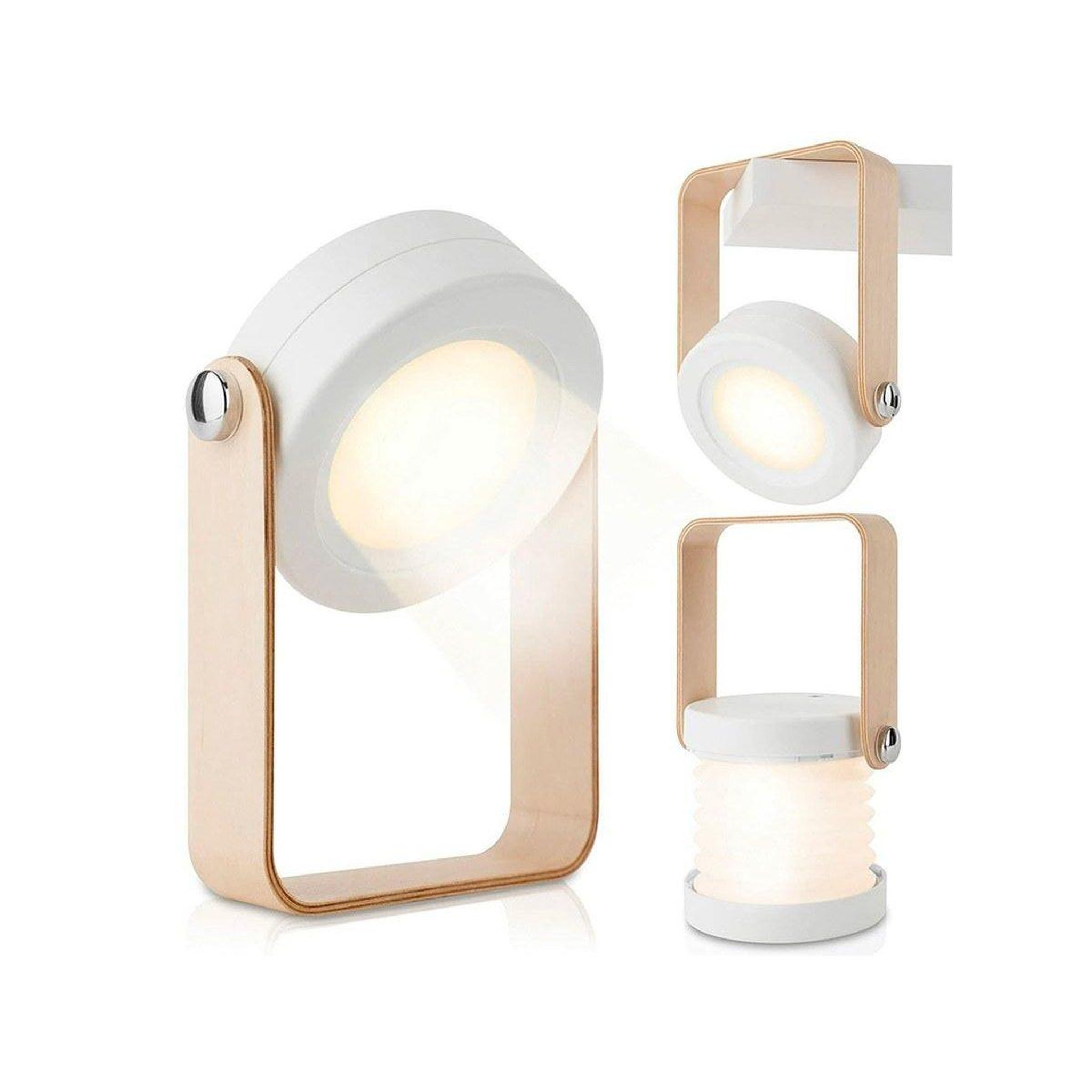 1001JOUETS Lanterne modulable LED - Lampe Veilleuse 3 intensités ajustables - Batterie 1200 mAh