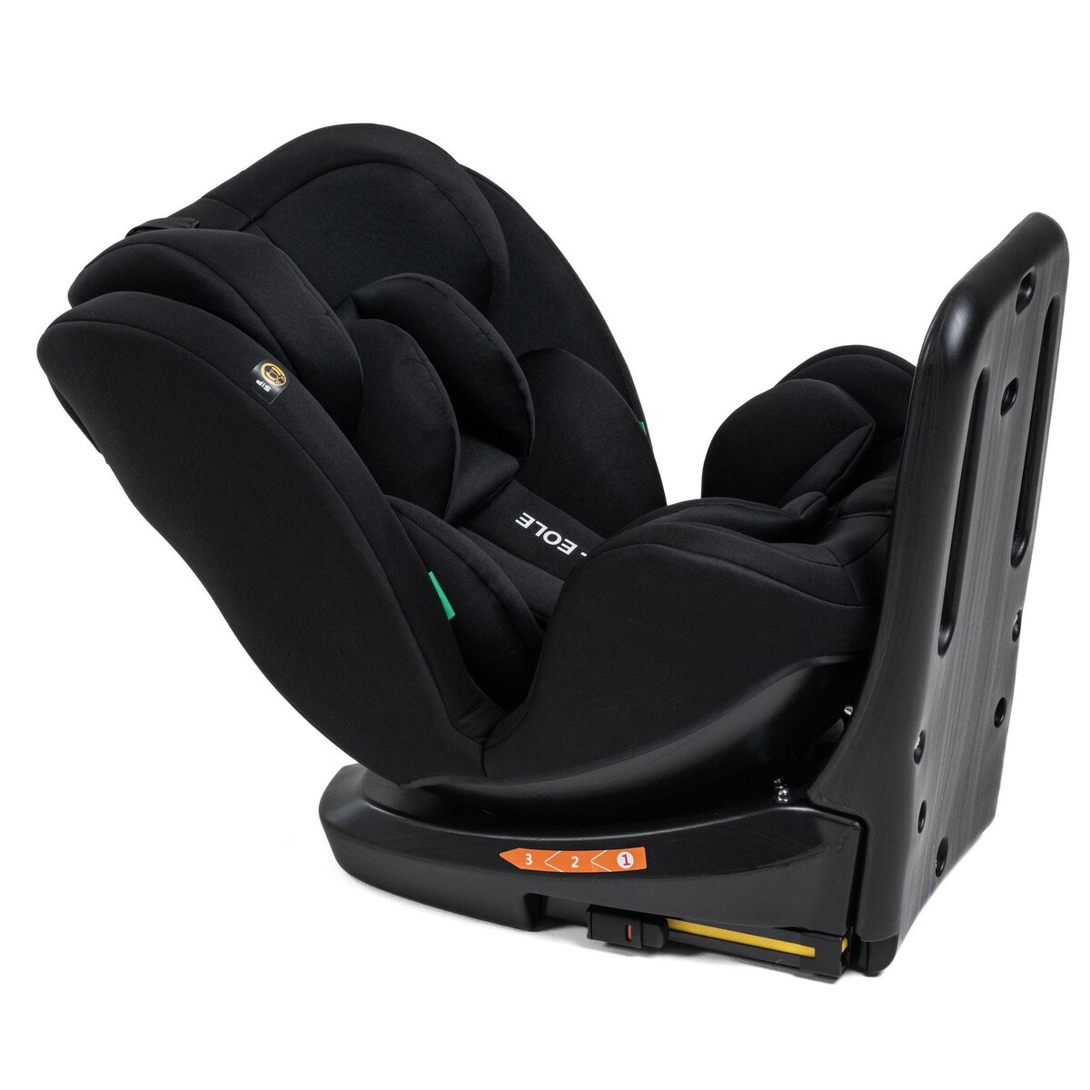 BEBELISSIMO BEBELISSIMO - Siège auto Isofix - pivotant 360 ° - groupe 0+/1/2/3 - (0-36kg) - i-EOLE - noir