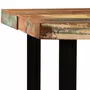 VIDAXL Table de bar Bois massif de recuperation 150 x 70 x 107 cm