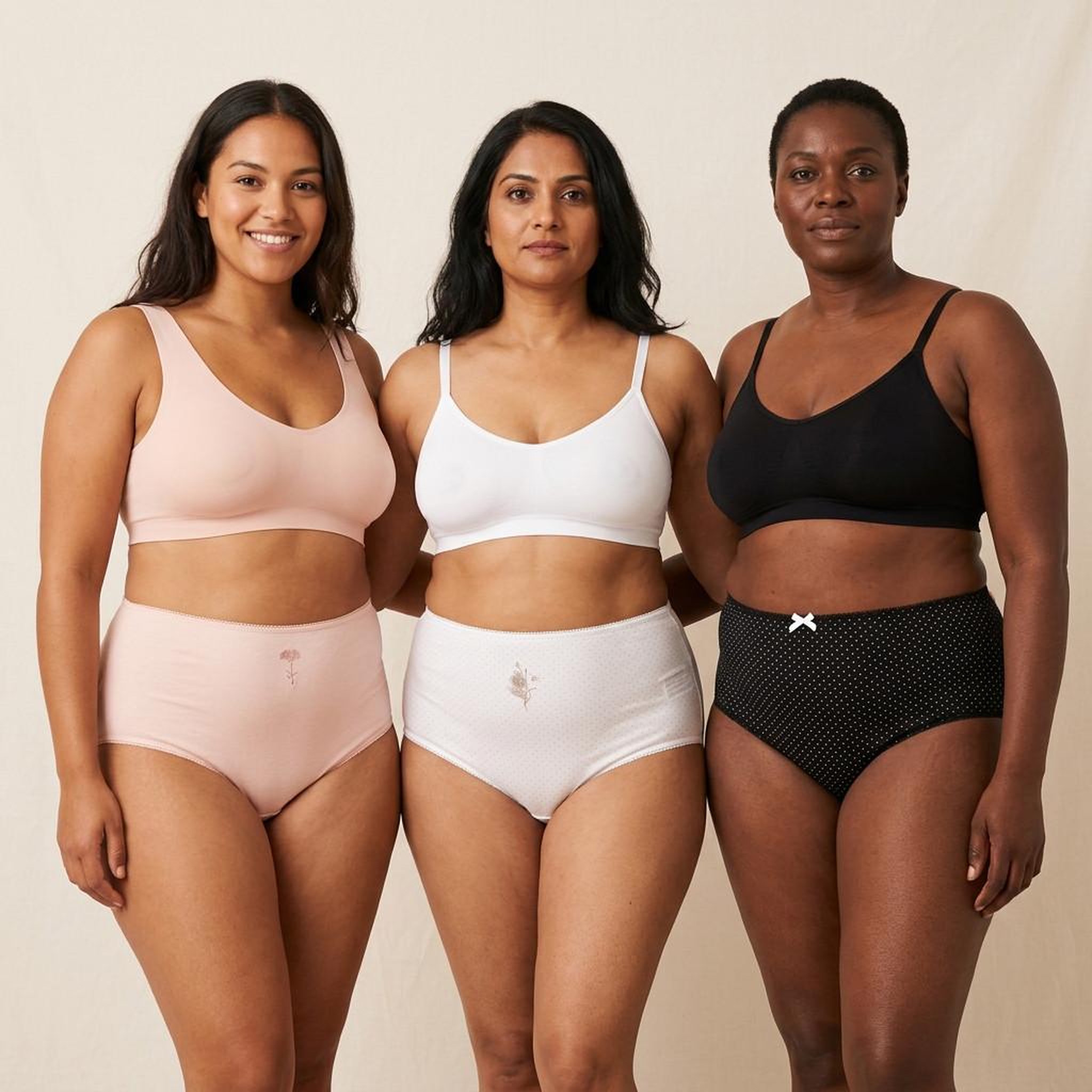 Voir la diapositive 6 : OZABI OZABI Pack de Culottes Femme Taille Haute Coton – Lot de 6