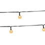 Voir la diapositive 3 : Lumisky Guirlande solaire 20 globes FESTY Noir Plastique 5.8M